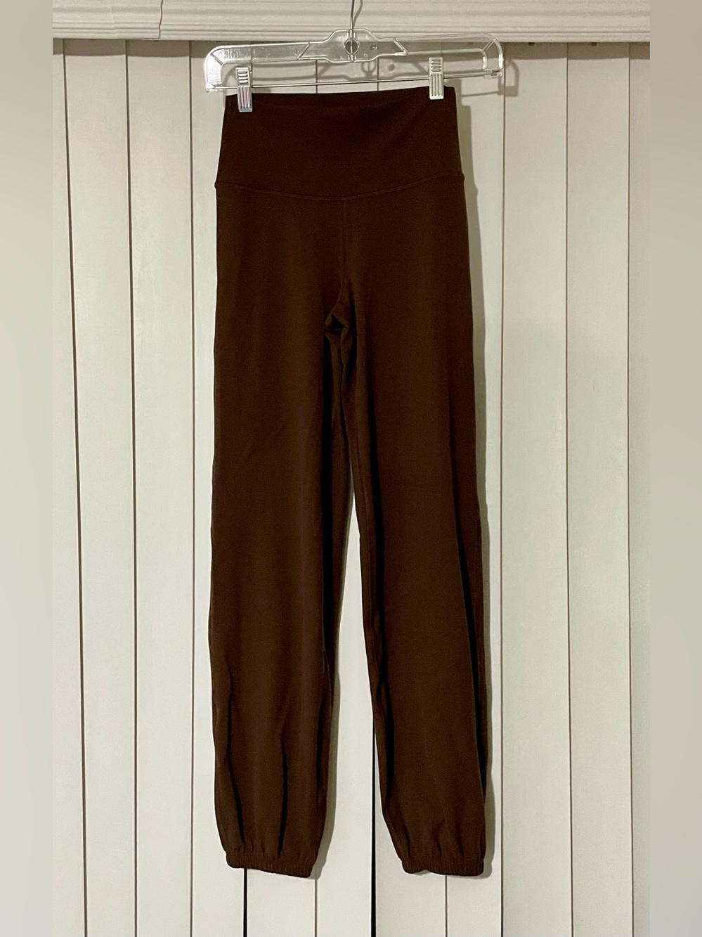 Athleta Transcend brown jogger- Small Petite - NWT